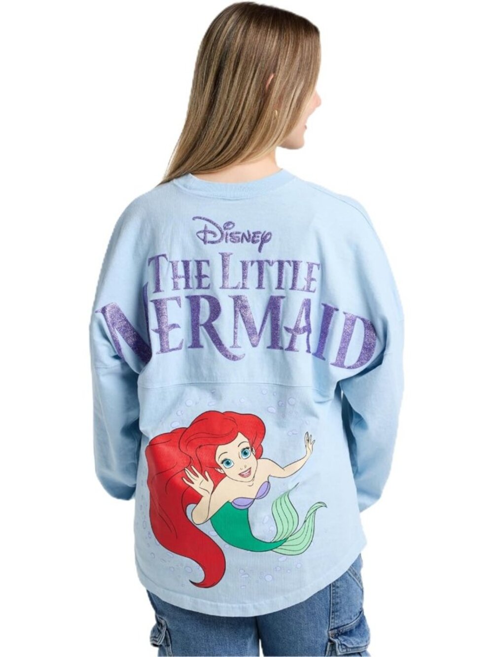 Oversized Long Sleeve Spirit Jersey - Disney Princess Collection, Cozy & Stylish